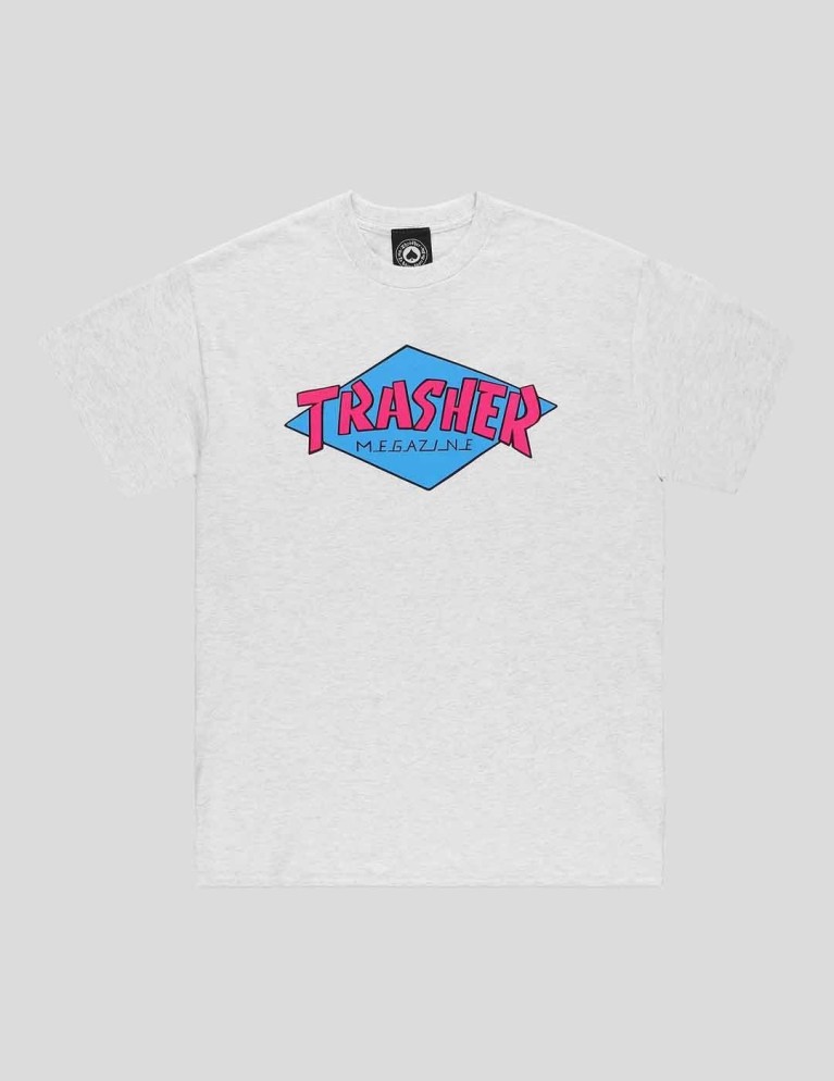 GRAZIE T-shirt x parra tee grigio cenere